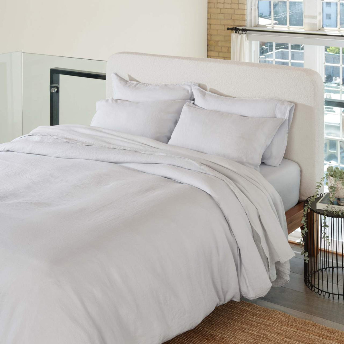 Cocoon™ European Linen Fitted Sheet